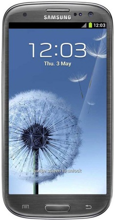 Смартфон Samsung Galaxy S3 GT-I9300 16Gb Titanium grey - Ростов-на-Дону